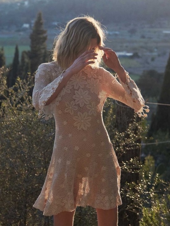 Doen Dresses & Skirts - NWOT Doen Dottie Dress in Natural